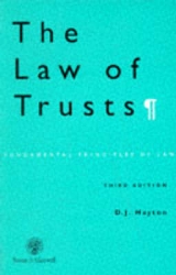 The Law of Trusts - Hayton, David J.