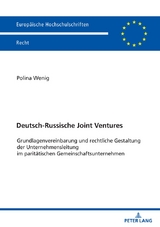 Deutsch-Russische Joint Ventures - Polina Wenig