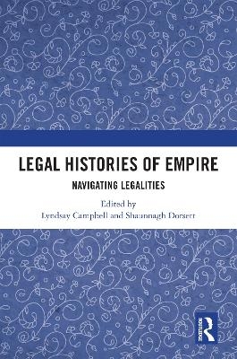 Legal Histories of Empire - 