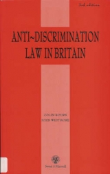 Anti-discrimination Law - Bourn, Colin; Whitmore, John