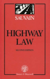 Highway Law - Sauvain, Stephen