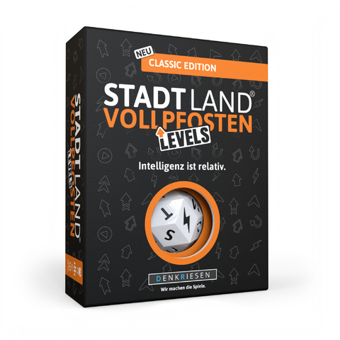 DENKRIESEN - STADT LAND VOLLPFOSTEN® - Levels - CLASSIC EDITION - "Intelligenz ist relativ" - Denis Görz, Ricardo Barreto