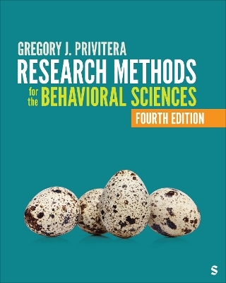 Research Methods for the Behavioral Sciences - Gregory J. Privitera