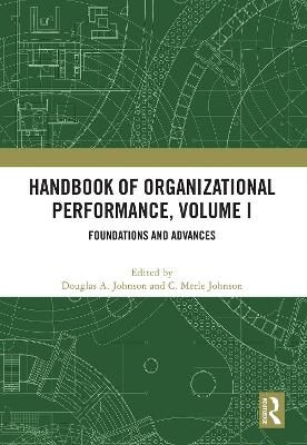 Handbook of Organizational Performance, Volume I - 