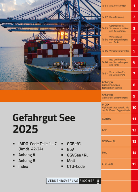 IMDG Code 2025 Gefahrgut See