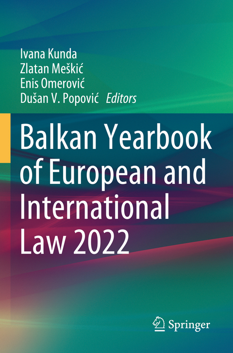 Balkan Yearbook of European and International Law 2022 - 