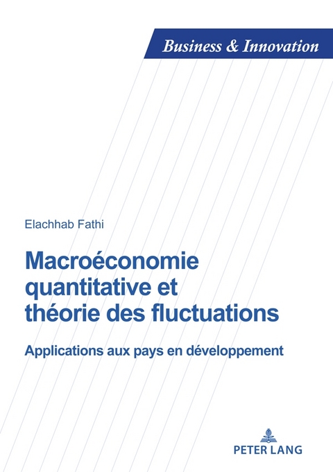 Macroéconomie quantitative et théorie des fluctuations - Elachhab Fathi