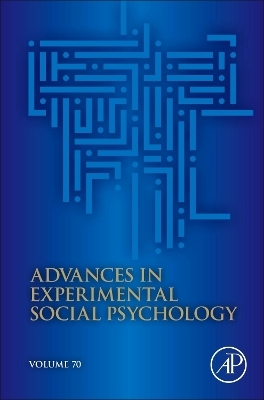 Advances in Experimental Social Psychology