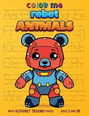 Color Me Robot Animals - Antzy Books