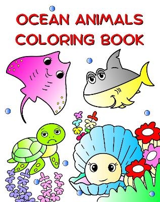 OCEAN ANIMALS COLORING BOOK - Maryan Ben Kim