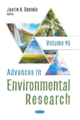 Advances in Environmental Research. Volume 95 - 