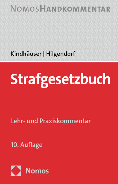 Strafgesetzbuch - Urs Kindhäuser, Eric Hilgendorf