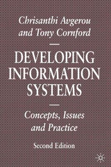 Developing Information Systems - Avgerou, Chrisanthi; Cornford, Tony