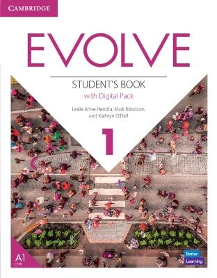 Evolve Level 1 Student's Book with Digital Pack - Leslie Anne Hendra, Mark Ibbotson, Kathryn O'Dell