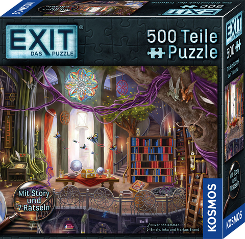 EXIT® - Das Puzzle: Die Bibliothek der Träume - Emely Brand, Inka Brand, Markus Brand