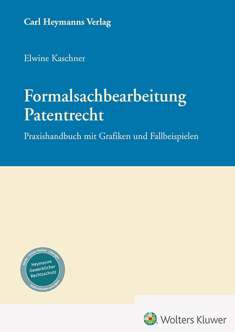 Formalsachbearbeitung Patentrecht - Elwine Kaschner