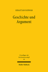 Geschichte und Argument - Sebastian Schwab