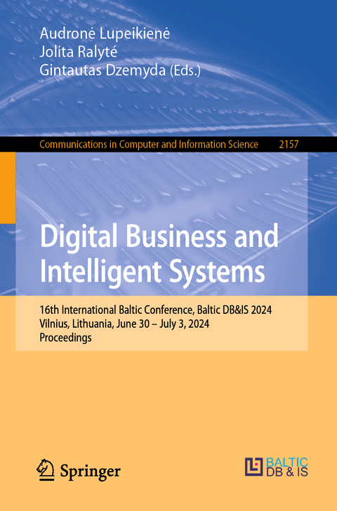 Digital Business and Intelligent Systems - 