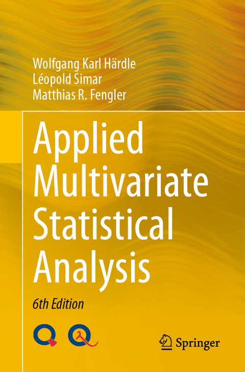 Applied Multivariate Statistical Analysis - Wolfgang Karl Härdle, Léopold Simar, Matthias R. Fengler