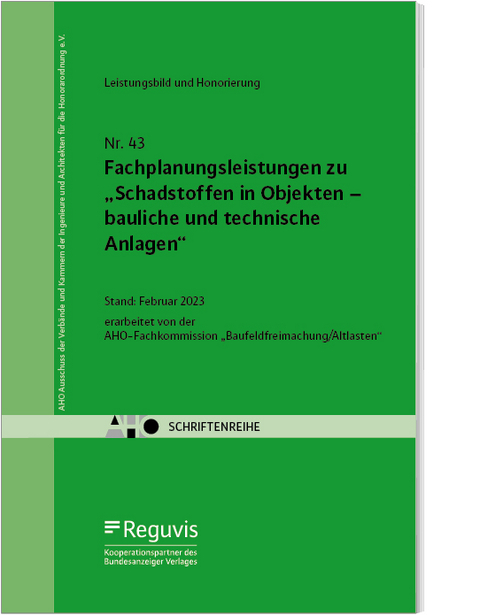 Fachplanungsleistungen zu „Schadstoffen in Objekten – bauliche und technische Anlagen“