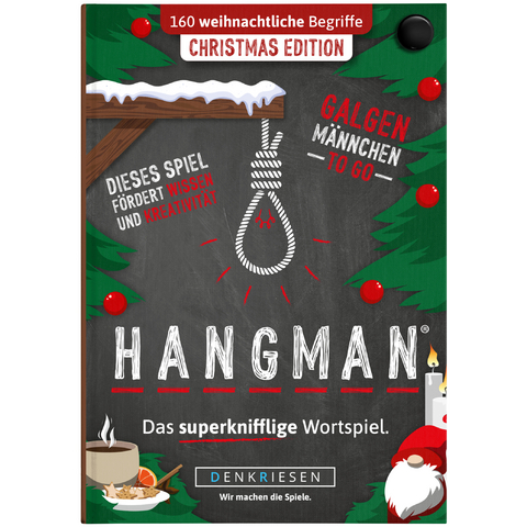 DENKRIESEN - HANGMAN® - CHRISTMAS EDITION - "Alle Jahre wieder." - Denis Görz, Ricardo Barreto