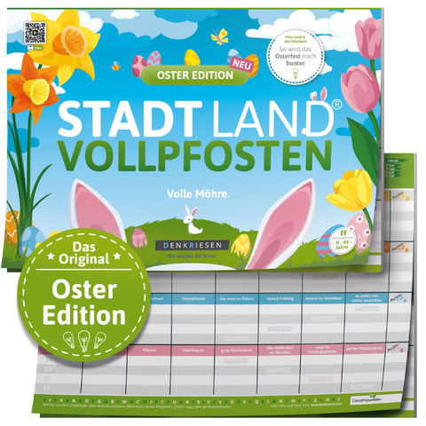 DENKRIESEN - STADT LAND VOLLPFOSTEN® - OSTER EDITION - "Volle Möhre." - Denis Görz, Ricardo Barreto