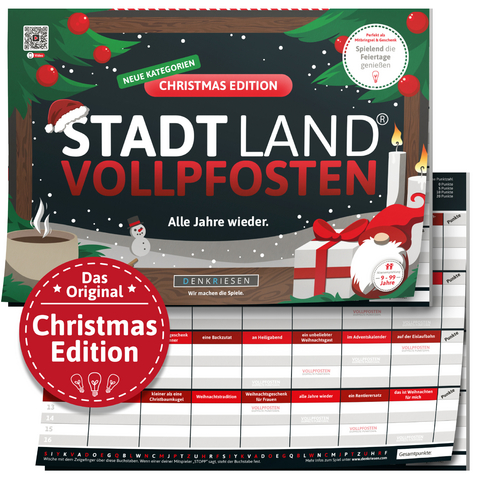 DENKRIESEN - STADT LAND VOLLPFOSTEN® - CHRISTMAS EDITION - "Alle Jahre wieder." - Denis Görz, Ricardo Barreto