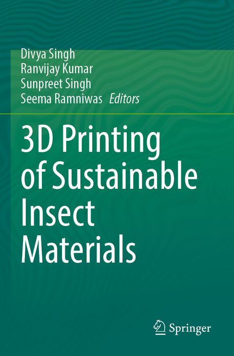 3D Printing of Sustainable Insect Materials - 