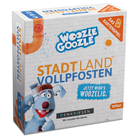 DENKRIESEN - STADT LAND VOLLPFOSTEN® – Das Kartenspiel – WOOZLE GOOZLE EDITION "Jetzt wird's woozlig" - Denis Görz, Ricardo Barreto