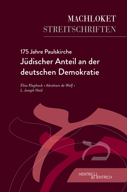 175 Jahre Paulskirche - Joseph L. Heid, Elisa Klapheck, Abraham de Wolf