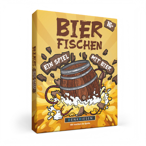 DENKRIESEN - Bierfischen - "Ein Spiel mit Bier" - Denis Görz, Ricardo Barreto