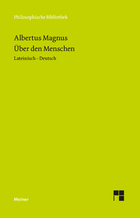 Über den Menschen -  Albertus Magnus