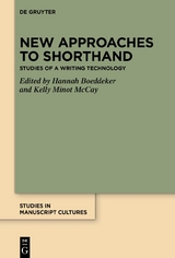 New Approaches to Shorthand - 