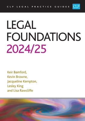 Legal Foundations 2024/2025 -  Browne,  Bamford