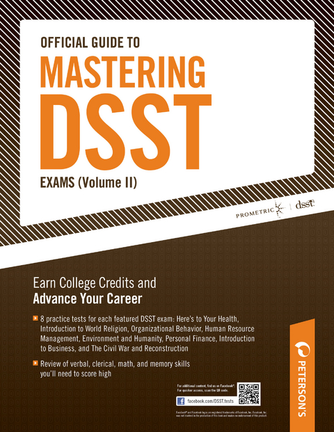 Official Guide to Mastering DSST Exams Volume II