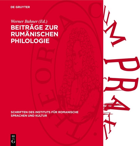 Beiträge zur rumänischen Philologie - 