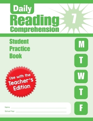 Daily Reading Comprehension, Grade 7 Student Edition Workbook -  Evan-Moor Educational Publishers