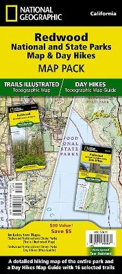 Redwood Day Hikes & National and State Parks [Map Pack Bundle] -  National Geographic Maps