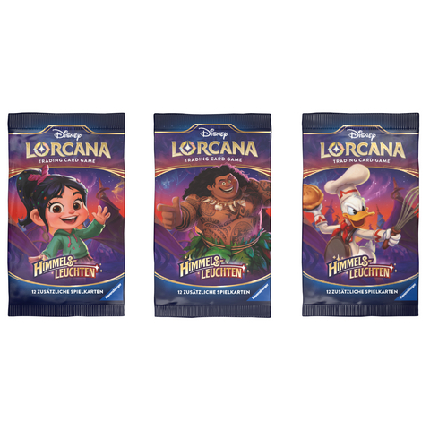 Disney Lorcana Trading Card Game: Himmelsleuchten - Booster (Deutsch)