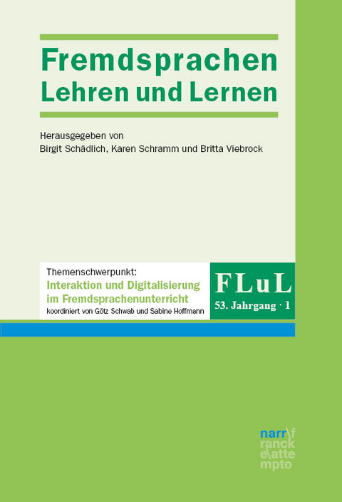 FLuL - Fremdsprachen Lehren und Lernen 53, 1 - 