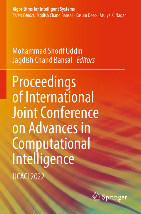 Proceedings of International Joint Conference on Advances in Computational Intelligence - 