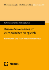 Krisen-Governance im europäischen Vergleich - Sabine Kuhlmann, Jochen Franzke, Niklas Peters