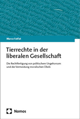 Tierrechte in der liberalen Gesellschaft - Marco Fatfat