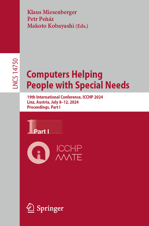 Computers Helping People with Special Needs - 