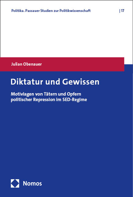 Diktatur und Gewissen - Julian Obenauer