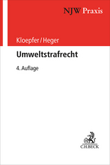 Umweltstrafrecht - Kloepfer, Michael; Heger, Martin