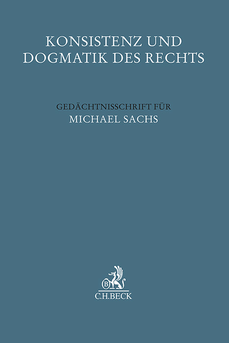 Konsistenz und Dogmatik des Rechts - 