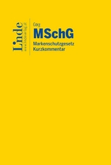 MSchG I Markenschutzgesetz - Mathias Görg