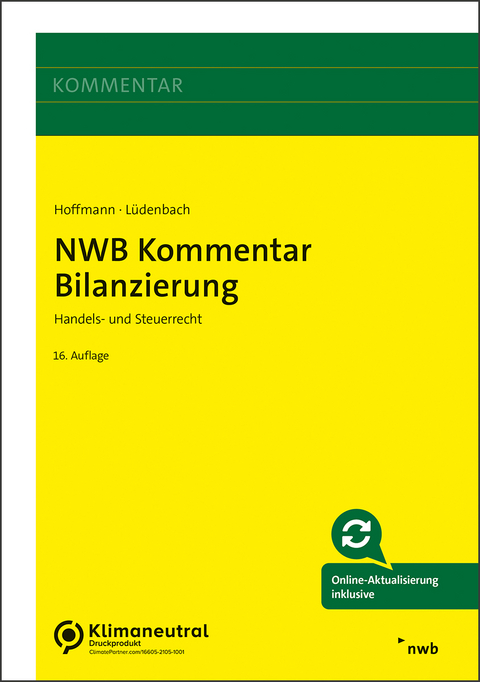 NWB Kommentar Bilanzierung - Norbert Lüdenbach