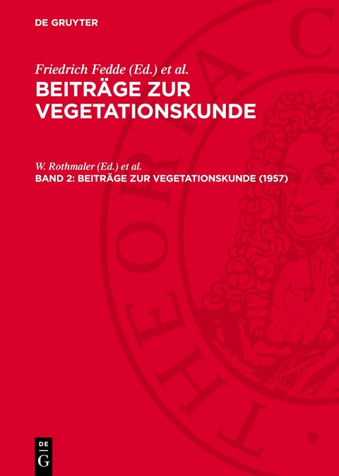 Beiträge zur Vegetationskunde / 1957 - 